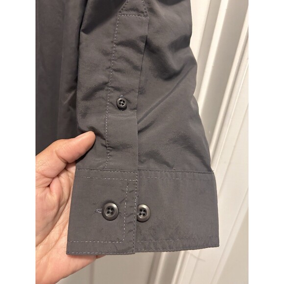 Wolverine Men Size XL Long Sleeve Button Up Fishing Style Breathable Work Shirt - Picture 6 of 8